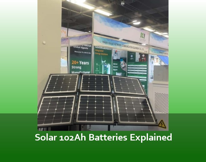 Solar 102Ah Batteries Explained